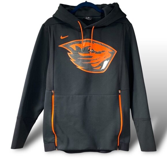 Nike Oregon State Beavers On Field Therma Fit PullOver Hoodie Sweatshirt Sz S - Picture 1 of 15